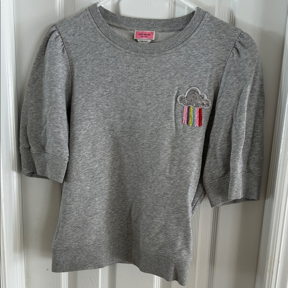 Kate Spade short sleeve sweatshirt